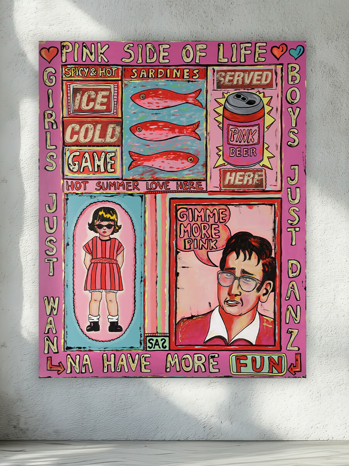 Pink side of life